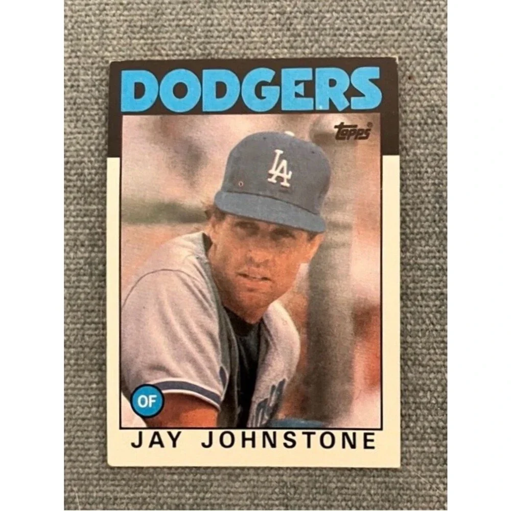 1986 Topps Los Angeles Dodgers Baseball Card